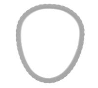 TOGEVAL Potty Chair Fixing Ring and Commode Chair Accessories Grey Inner Fixing Ring Rubber Cushion for Elderly Toilet Stool Replacement Part for Portable