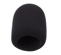 TOGEVAL Practical Microphone Sponge Cover Windproof and Noise Reducing Mic Protector for Microphones Black Windscreen for Moisture and Dirt Protection Easy to Install and Remove