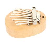 TOGEVAL Practical Miniature Kalimba Thumb Piano for Beginners Tone Finger Instrument Comfortable Design for Home Decor and Easy to Carry Colors