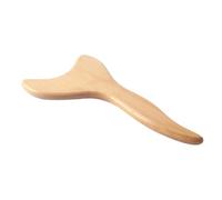 TOGEVAL Premium Beech Wood Gua Sha Board for Full Body Scraping Massage Handheld Scraping Plate for Meridian Dredging Suitable for Back Shoulder Arm and Leg Therapy