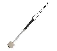 TOGEVAL Professional Aluminum Alloy Drumstick with Wool Felt Head, Easy to Carry and Practical Percussion Instrument Accessory for Marching Band and Drum Use, Unique Well-made Random Color