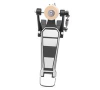 TOGEVAL Professional Drum Kit Single Bass Pedal with Beater Hammer Sturdy Replacement Accessory for Percussion Instruments
