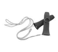 TOGEVAL Professional Kazoo Set 2 Pieces Plastic Musical Instruments for Adults and, Portable Performance Kazoos with Trumpet Whistle, Black and Grey, Suitable for Parties and Music