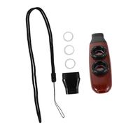 TOGEVAL Professional Redwood Kazoo for Beginners High Volume Double Hole Musical Instrument for Guitar Accompaniment Music Learning Party and Stage Performance