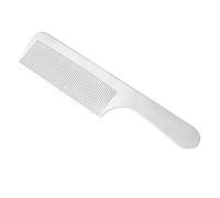 TOGEVAL Professional Titanium Steel Hair Comb 22x5cm Anti-Static Cutting Comb for Barber Hairdressing Salon