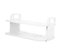 TOGEVAL Projector Wall Shelf Router Organizer Wall-mounted Bracket Two-tier Storage Modern Dec