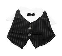 TOGEVAL Puppy Wedding Suit Lightweight Dog Tuxedo Attire for Pets Stylish Decorative Outfit for Weddings and Parties for Dogs and Cats
