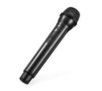 TOGEVAL Realistic Prop Microphone Lightweight Simulation Safe Plastic Material Comfortable Grip Portable for Stage Performances and Public Speaking Training