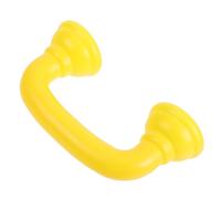 TOGEVAL Realistic Simulation Handset for Yellow Pretend Play Phone Prop Enhancing Language Development Social Skills Imagination and Speech Training for Classroom Use