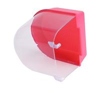 TOGEVAL Red Budgie Bath Caged Bird Bath for Small Birds Covered Bath Cage for Canary and Parrots Red Color Ideal for Aviary and Indoor Use Bird Bath for Caged Birds