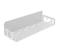 TOGEVAL Refrigerator Side Holder Magnetic Refrigerator Shelf Iron Wall Mounted Storage Rack with Hooks Easy Installation Strong Load Bearing for Kitchen Small Items Organisation