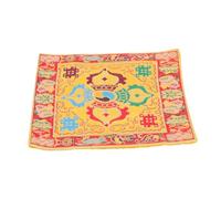 TOGEVAL Religious Sound Bowl Pad Buddhist Sound Bowl Mat Cushion Padded Prayer Mat