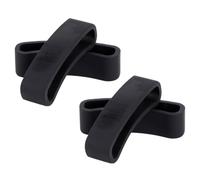 TOGEVAL Replacement Band Keeper 6Pcs Soft Rubber Loops for Watch Strap Fastener Accessories for Outdoor Activities