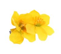 TOGEVAL Retro Floral Narcissus Hairpin for Women French Pin Clip for Updo and Side Bangs Tames Frizzy Loose Bangs Chic Ancient Style Petal Hair Accessory for Everyday Use