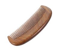 TOGEVAL Retro Verawood Scalp Massage Comb Durable Natural Wood Hairdressing Tool for Itch Relief Tension Reduction Hair Care Suitable for All Hair Types and Lengths Handmade Carved Design