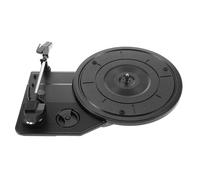 TOGEVAL Retro Vinyl Record Player 200mm Turntable with Large Phonograph Movement, Built-in Speakers and Vinyl Needle Stylus Replacement for Music Lovers and Collectors