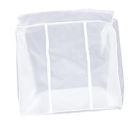 TOGEVAL Reusable Hanging Garment Bag with Zipper for Home Clothes Storage Thickened Dustproof Cover for Wardrobe Suits and Dresses Transparent Protective Clothing Protector and Washable