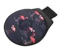 TOGEVAL Rotary Car Seat Cushion 360° Swivel Seat Pad for Elderly and Pregnant Women Portable Automotive Swivel Mat Fire Flamingo Pattern for Easy Entry and Exit