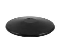 TOGEVAL Rubber Practice Discus 1kg 2.2lb Black Discus Throwing Trainer | Nonslip Finish, Safe Practice Gear for Beginners and Athletes, Gym Discus Use, Sports Clubs