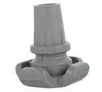 TOGEVAL Rubber Walking Cane Tips Replacement Anti-slip Foot Pads for Crutches Trekking Poles Shock-absorbing Soft Elastic Covers for Stable Grip Wet Surfaces