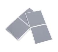 TOGEVAL Scratch Off Stickers Excellent Coverage 50pcs Silver Self Adhesive Paper Labels Scratch Paper Reveal for Marketing and Reward Cards