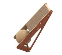 TOGEVAL Scratch-resisting Cat Scratching Ball and Floor Kitten Scratcher Sisal Cat to Protect Furniture and Stress Interactive Pet Supply