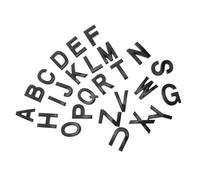 TOGEVAL Self Adhesive Alphabet Letters for Address Signs Plastic Wall Stickers A Z Weather Resistant Door Plaques for Home Office Apartment Outdoor Identification and Decoration