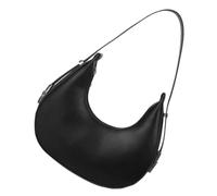 TOGEVAL Shoulder Bag for Women Single Shoulder Crescent Purse Black Fashionable Casual under The Arm Bag Lightweight Everyday Use
