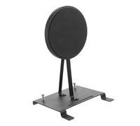 TOGEVAL Silent Single Bass Drum Pedal Exerciser Non-slip Black Kick Pedal Mat for Drum Set Practice and Percussion Training at Home