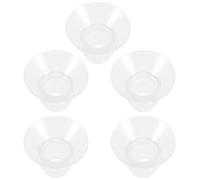 TOGEVAL Silicone Flange Inserts 5pcs Set for Electric Breast Pumps, Wearable Breast Pump Accessories with 13mm 15mm 17mm 19mm 21mm Sizes, Compatible Breastfeeding Parts for Nursing Moms