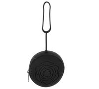 TOGEVAL Silicone Storage Box with Rose Design Leakproof Organizer for Women Daily Travel Use Easy to Clean Portable Case