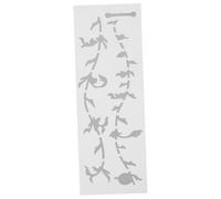 TOGEVAL Silver Self Adhesive Guitar Fretboard Stickers Made of Sturdy Pvc with Unique Inlay Design for Guitar and Bass, for Performances and DIY Decoration, Easy to Apply and Reflect Your