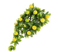 TOGEVAL Simulated Fruit Hanging Ornaments Realistic Prayer Green Wall Hanging Faux Fruit Lifelike Vine Garland Party Garland Indoor Floral Fake Plastic
