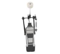 TOGEVAL Single Bass Drum Pedal Spring Tension Portable Aluminum Alloy Foot Kick Pedal for Jazz Drumming for Acoustic and Electronic Drum