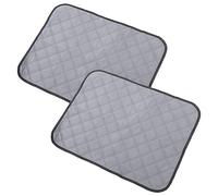 TOGEVAL Small Pet Cage Liner 2 Pack Guinea Pig Pee Pads Washable Reusable Fleece Bedding Pet Training Pads Indoor Cage Liners