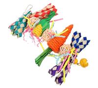 TOGEVAL Small Pet Molar for Parrots Chewing for Birds for Hamsters Squirrels and Guinea Pigs Promotes Health and Agility Fun for Small Pets