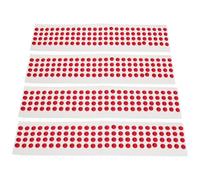 TOGEVAL Smartphone and Laptop Camera Cover Stickers 400Pcs 1Cm Round Self-Adhesive Privacy Labels, Tamper-Evident No Photo Sign for Remote Work and Study