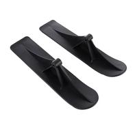 TOGEVAL Snow Scooter Ski Sled Replacement Wheels Black Snow Sled and Scooter for Easy Install High Performance Winter Ride