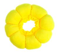 TOGEVAL Soft Adjustable Kitten Cone Collar with Cute Sunflower Design Lightweight Plush Donut Collar to Prevent Licking and Scratching for Cats and Kittens After Surgery