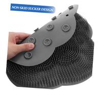 TOGEVAL Soft TPR Shower Foot Massager Scrubber with Suction Cups Deep Cleansing Foot Brush Cleaner and Massage Mat for Home Spa Removes Dead Skin and Enhances Circulation