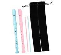 TOGEVAL Soprano Recorder Instrument Lightweight Musical Instrument German Style with Strong Sound Penetration and Good Polished Surface Abs Material for Beginners and Boys and Girls