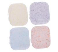 TOGEVAL Sponges for Facial Face Wash Sponges 4Pcs Soft Cleaning Good Water-Absorbing Ability Deeply Cleans Pores for Daily Face Washing and Makeup Removal