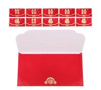 TOGEVAL Spring Festival Lucky Money Bags Envelopes Chinese New Year Money Packet Chinese Hong Bao Hong Bao Wedding Envelop Spring Festival Envelope Red