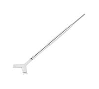 TOGEVAL Stainless Steel Eyelash Separator Comb Y Shaped Lash Curling Tool for Precise False Eyelashes Application and Extension Durable Lash Cleaning Brush for Salon and Home Use