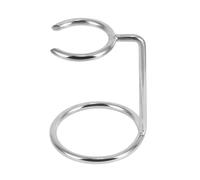 TOGEVAL Stainless Steel Shaving Brush Stand Organizer for Men Drip Dry Holder for Small to Medium Brushes Traditional Barber Salon Tool for Home and Travel Use