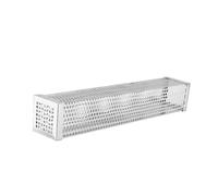 TOGEVAL Stainless Steel Square Pellet Smoker Tube Bbq Barbecue Tool for Outdoor Grill Wood Pellet for Gas and Electric Grills