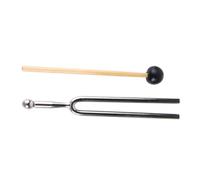 TOGEVAL Stainless Steel Tuning Fork A Tone for Violin Cello Accurate Instrument Tuner for Musicians Teachers Home Travel Use Random Color