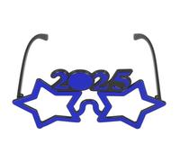 TOGEVAL Star Design Eyeglasses Lightweight Party Supplies Fun Photo Prop for Year Celebration Adults and Youth
