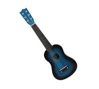 TOGEVAL String Boys and Girls Folk Guitar Beginner Music Instrument Vintage Acoustic Toy Guitar for School