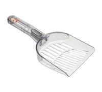 TOGEVAL Sturdy Cat Litter Scoop Handle for Efficient Cleaning for Sifting Tofu Litter Heavy Duty Poop Scooper for Cats and Small Pets Large Holes Design for Quick Filtration